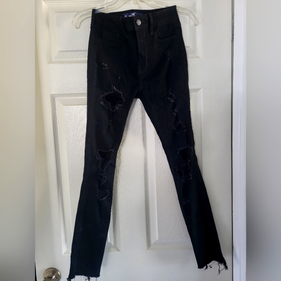 Hollister High Rise Super Skinny Jeans Size 0 - Picture 1 of 1